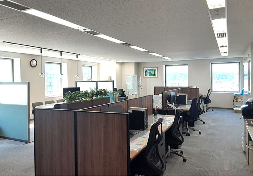 明るいオフィス