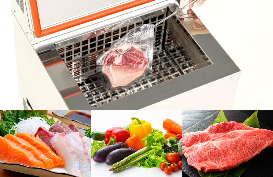 リキッドで急速凍結。それはもう生。